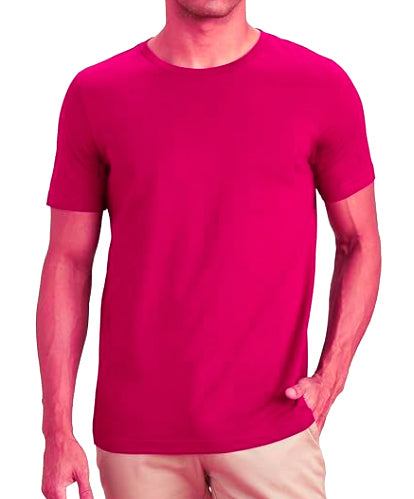 Men's 100% Cotton Biowash Round Neck T-Shirt | Half Sleeves | Regular Fit | Solid Colour | Premium Quality