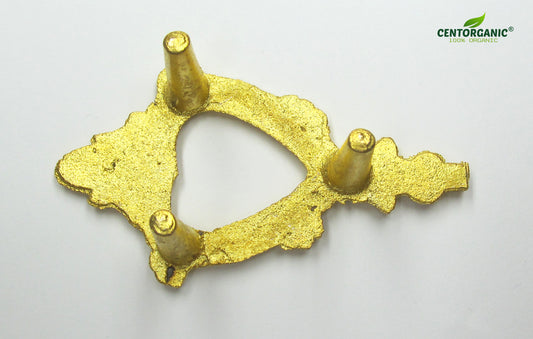 Centorganic Pure Brass Shankh Stand (For 3 to 3.5 inch shankh)