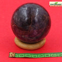 Centorganic Amethyst Sphere Ball, Natural Amethyst Crystal Polished Stones, Polished Reiki Crystal Ball, Amethyst Healing Globe, Reiki semi-precious Stones Crystal 60mm Size (350-400 Gm Weight)