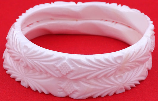 Centorganic Chur Sankha Pola bangles for women, a pair of original