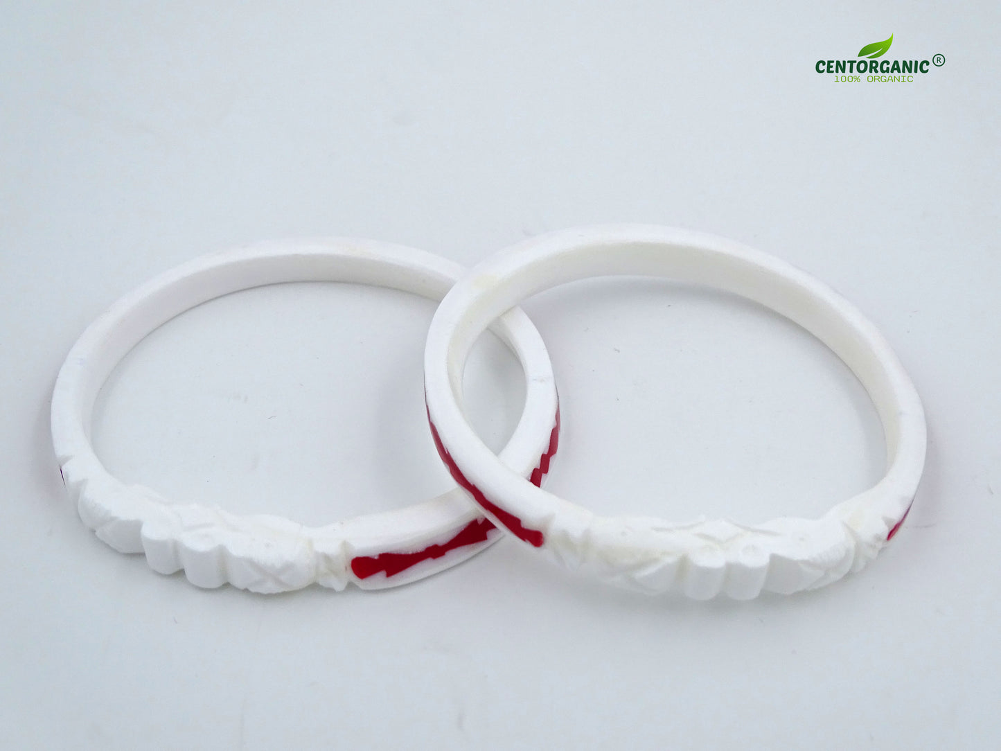 Centorganic Original Sakha Pola pasting bangles for women (Design code: CSPPB)