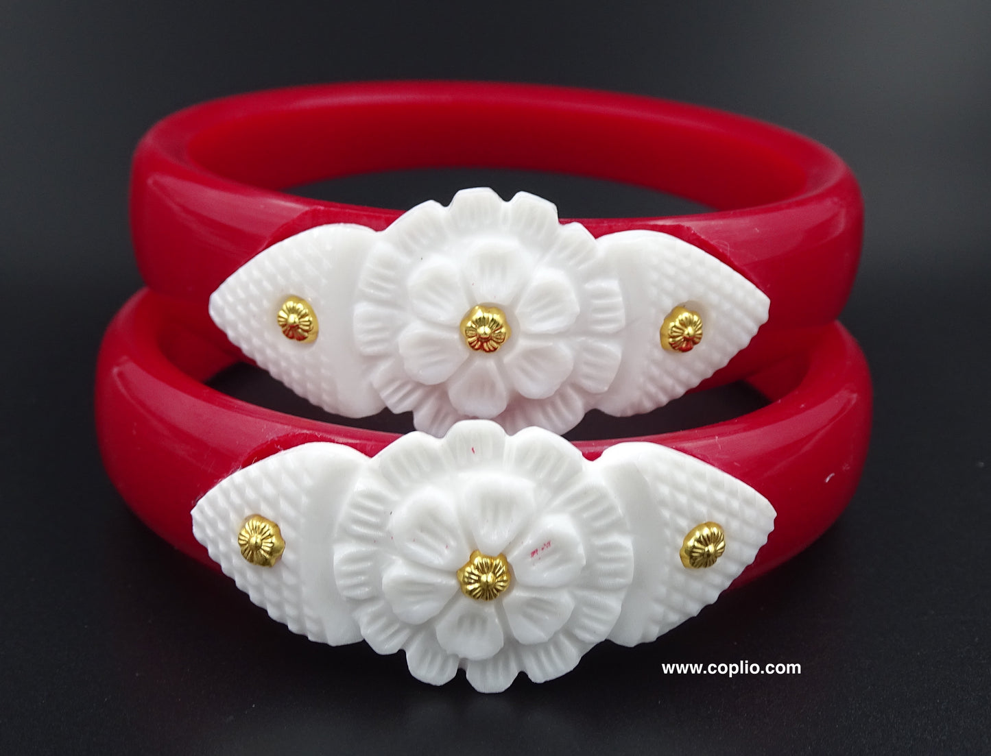 Centorganic Sankha Mukh Bonded on Pola for Women. (Design code: SPPAS50)