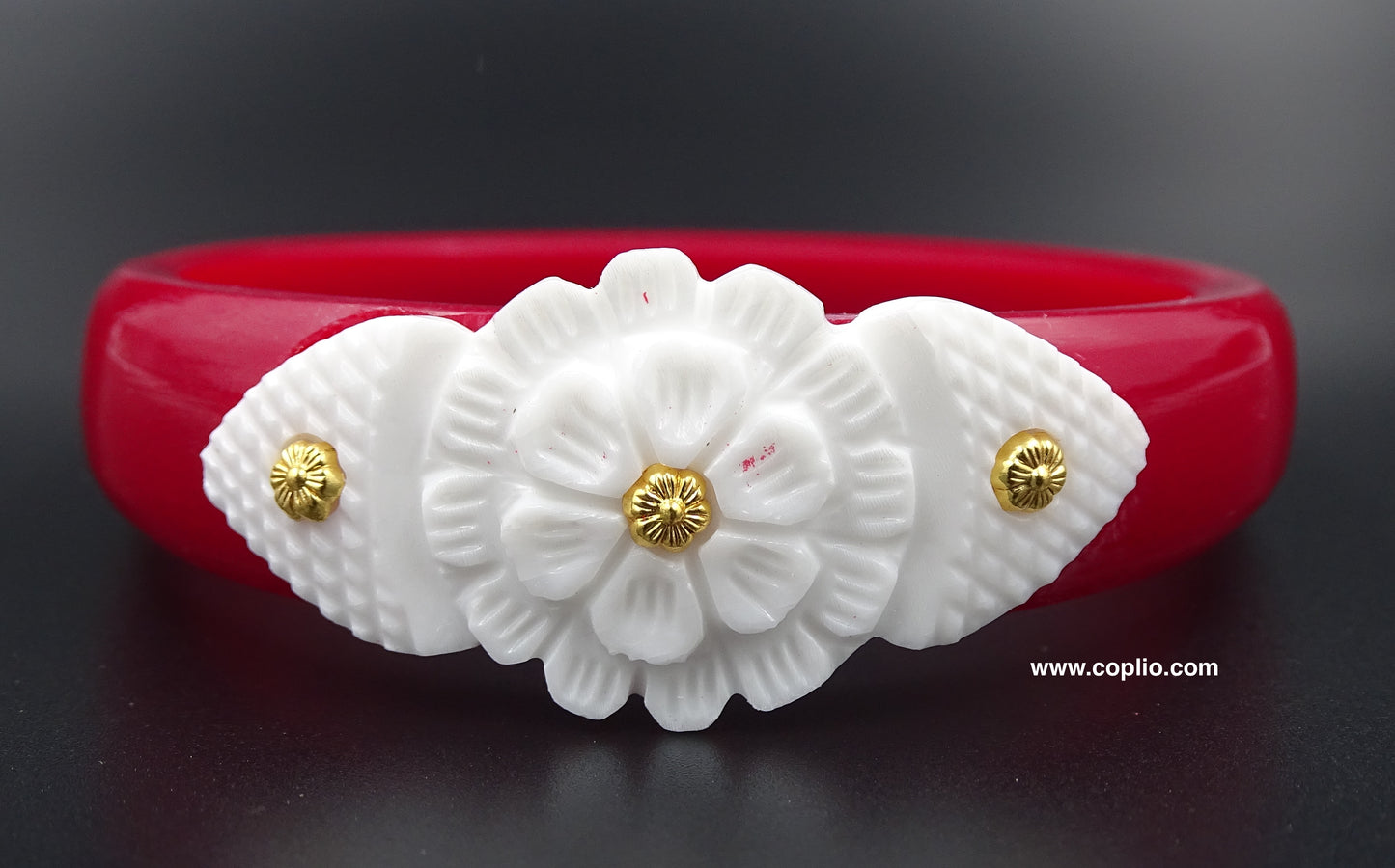 Centorganic Sankha Mukh Bonded on Pola for Women. (Design code: SPPAS50)