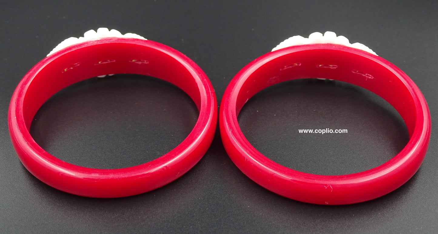 Centorganic Sankha Mukh Bonded on Pola for Women. (Design code: SPPAS50)