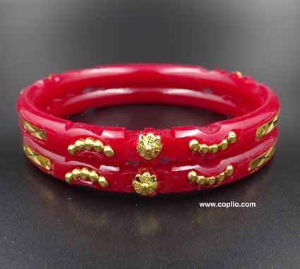 gold plated pola bangle