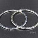 Bengali Kada metallic stainless steel Noa Bangle for women