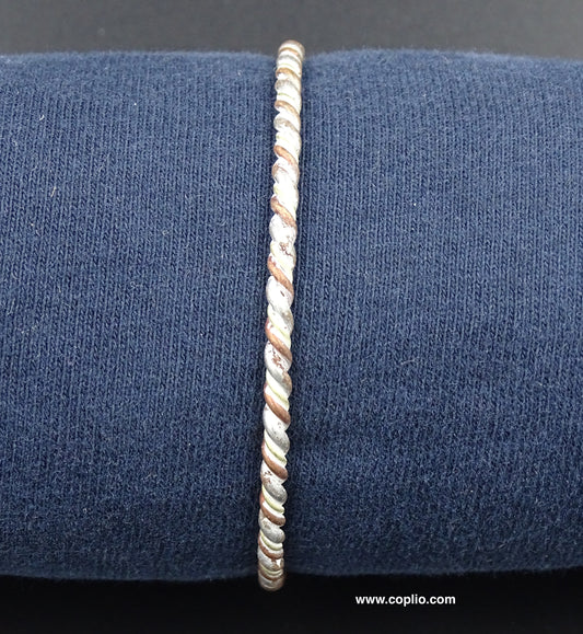 Traditional Bengali 3 Metal Noa Bangles for Women (Pack Of 1)