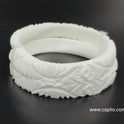 Centorganic Chura Sakha Pola bangle for women, a pair of original sakha (Design code: CSAPO86)