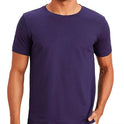 Men's 100% Cotton Biowash Round Neck T-Shirt | Half Sleeves | Regular Fit | Solid Colour | Premium Quality