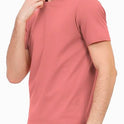 Men's 100% Cotton Biowash Round Neck T-Shirt | Half Sleeves | Regular Fit | Solid Colour | Premium Quality