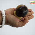 Centorganic Tiger's Eye Sphere Ball, Natural Tiger's Eye Crystal Polished Stones, Polished Reiki Crystal Ball, Tiger's Eye Healing Globe, Reiki semi-precious Stones Crystal 40mm Size (150-200 Gm Weight)