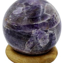 Centorganic Amethyst Sphere Ball, Natural Amethyst Crystal Polished Stones, Polished Reiki Crystal Ball, Amethyst Healing Globe, Reiki semi-precious Stones Crystal 40mm Size (150-200 Gm Weight)