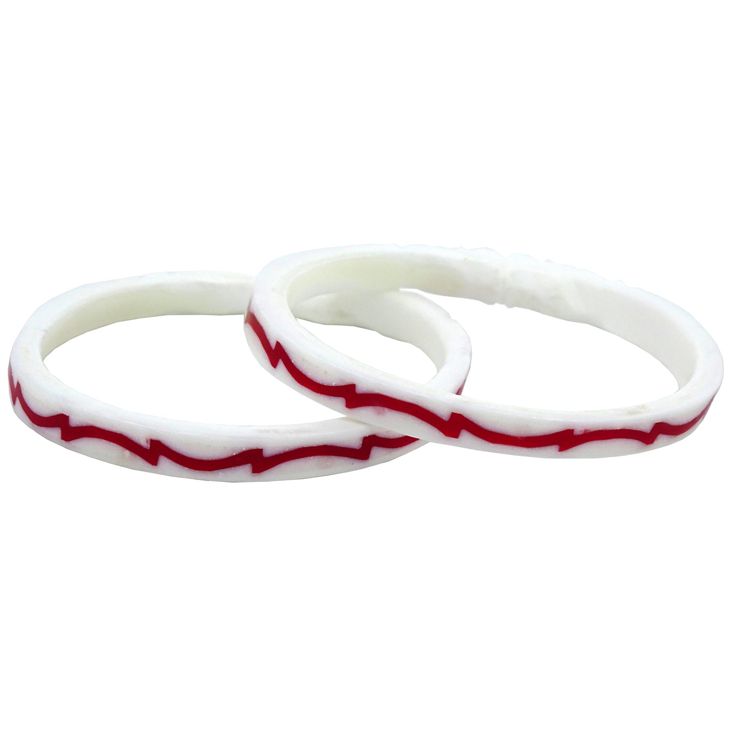 Centorganic Original Sakha Pola pasting bangles for women (Design code: CSPPA)