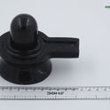 Centorganic AAA quality Pure Natural Margaj Stone Shivling / Black Aventurine Quartz Shiva Lingam for Home Puja with lab test certificate (550 - 600 Grams)