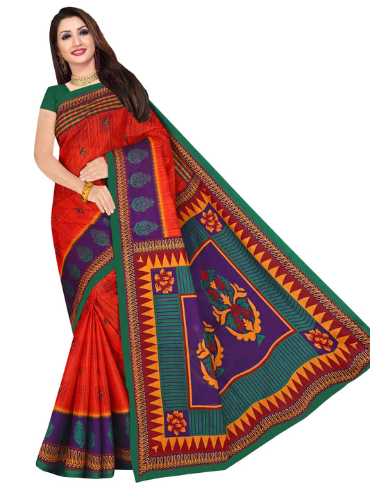 Pure Cotton Saree for Women, Casual Wear (Item Code: XYZCCSKR5)