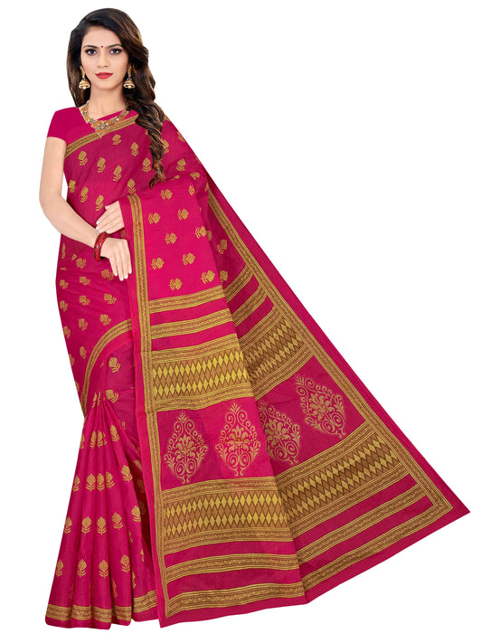 Pure Cotton Saree for Women, Casual Wear (Item Code: XYZCCSKR7)