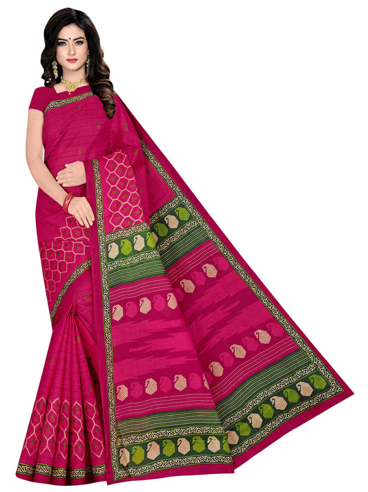 Pure Cotton Saree for Women, Casual Wear (Item Code: XYZCCSKR10)