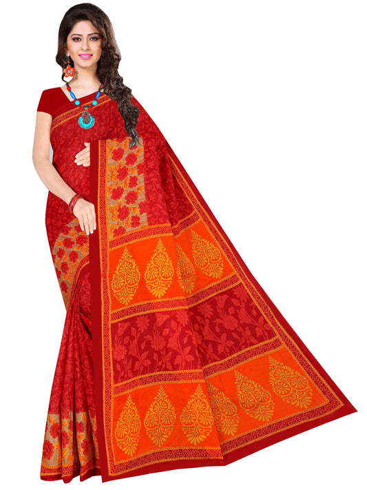 Pure Cotton Saree for Women, Casual Wear (Item Code: XYZCCSKR11)