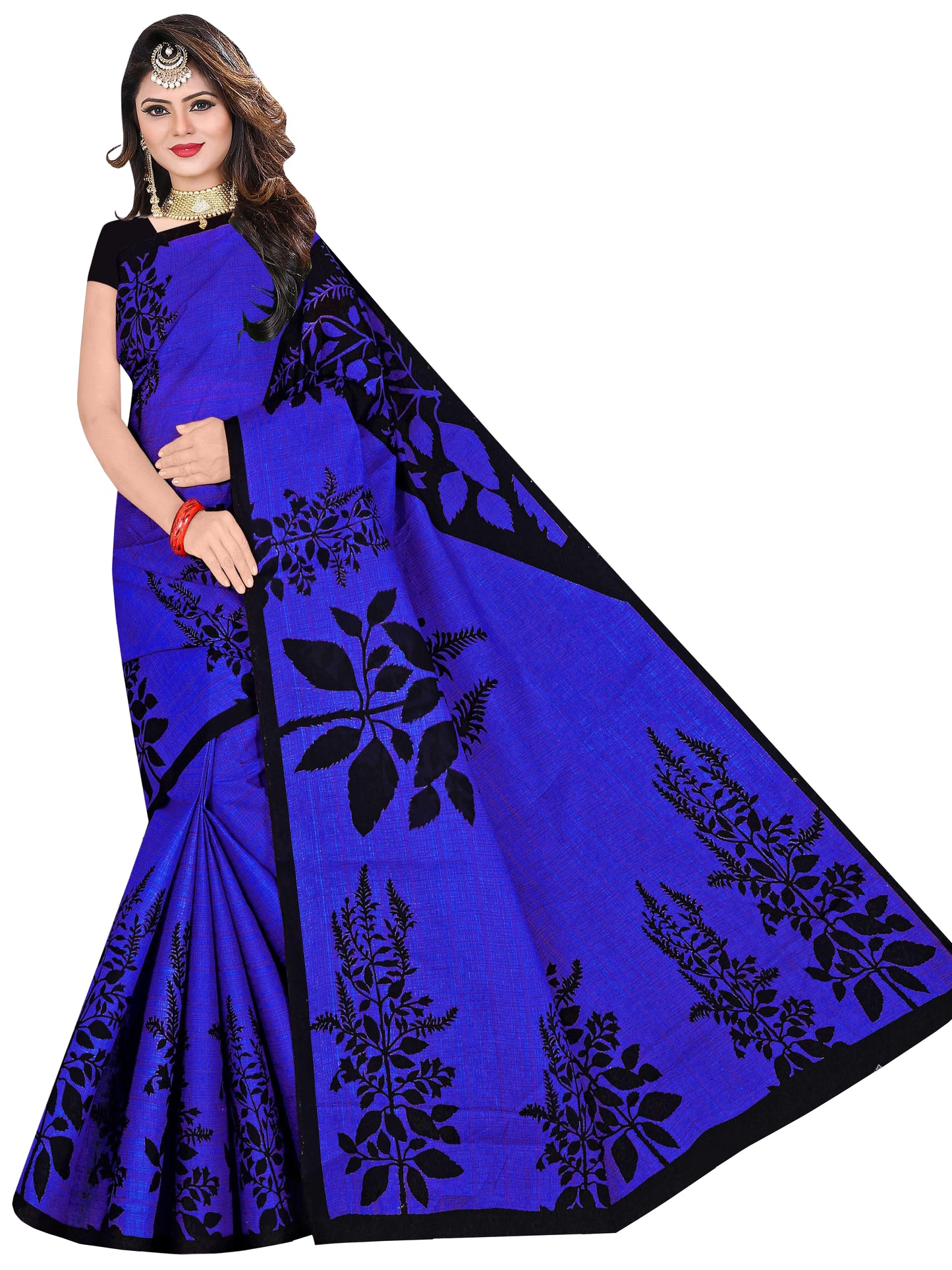 Pure Cotton Saree for Women, Casual Wear (Item Code: XYZCCSKR17)