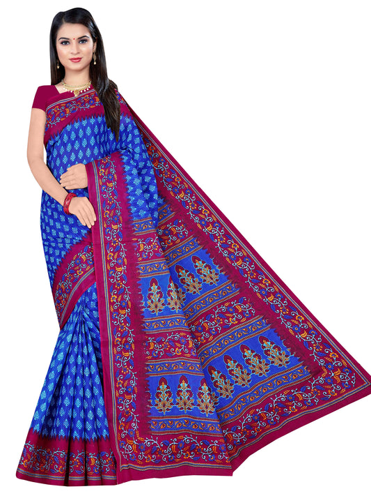 Pure Cotton Saree for Women, Casual Wear (Item Code: XYZCCSKR19)