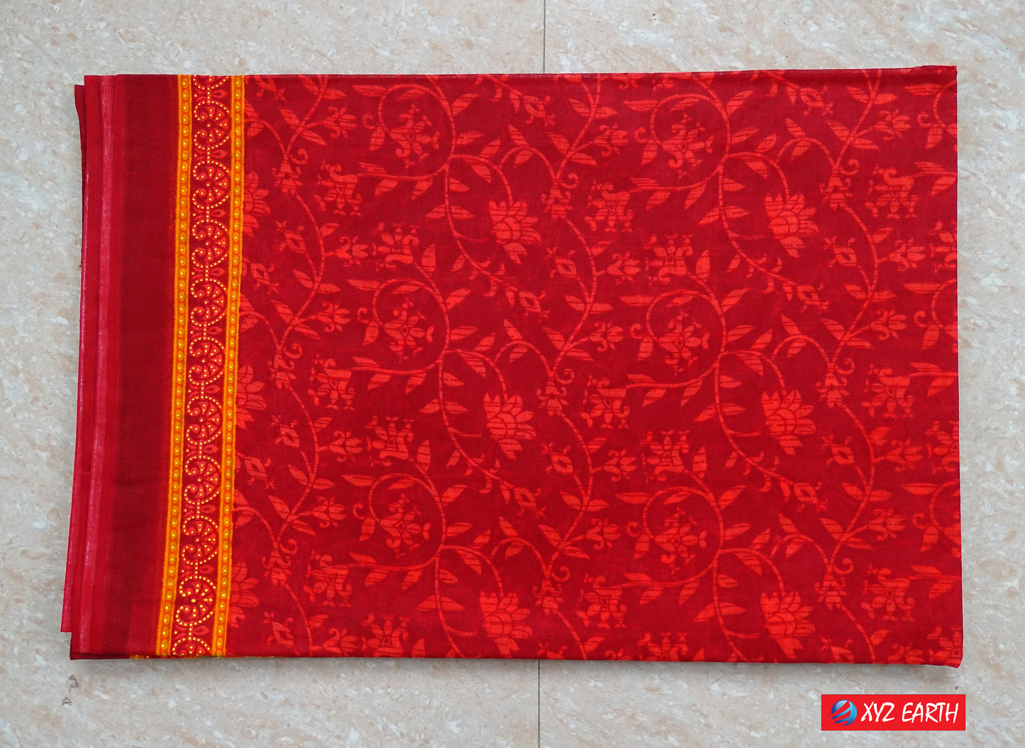Pure Cotton Saree for Women, Casual Wear (Item Code: XYZCCSKR11)