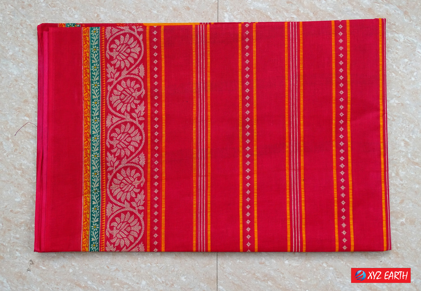 Pure Cotton Saree for Women, Casual Wear (Item Code: XYZCCSKR8)