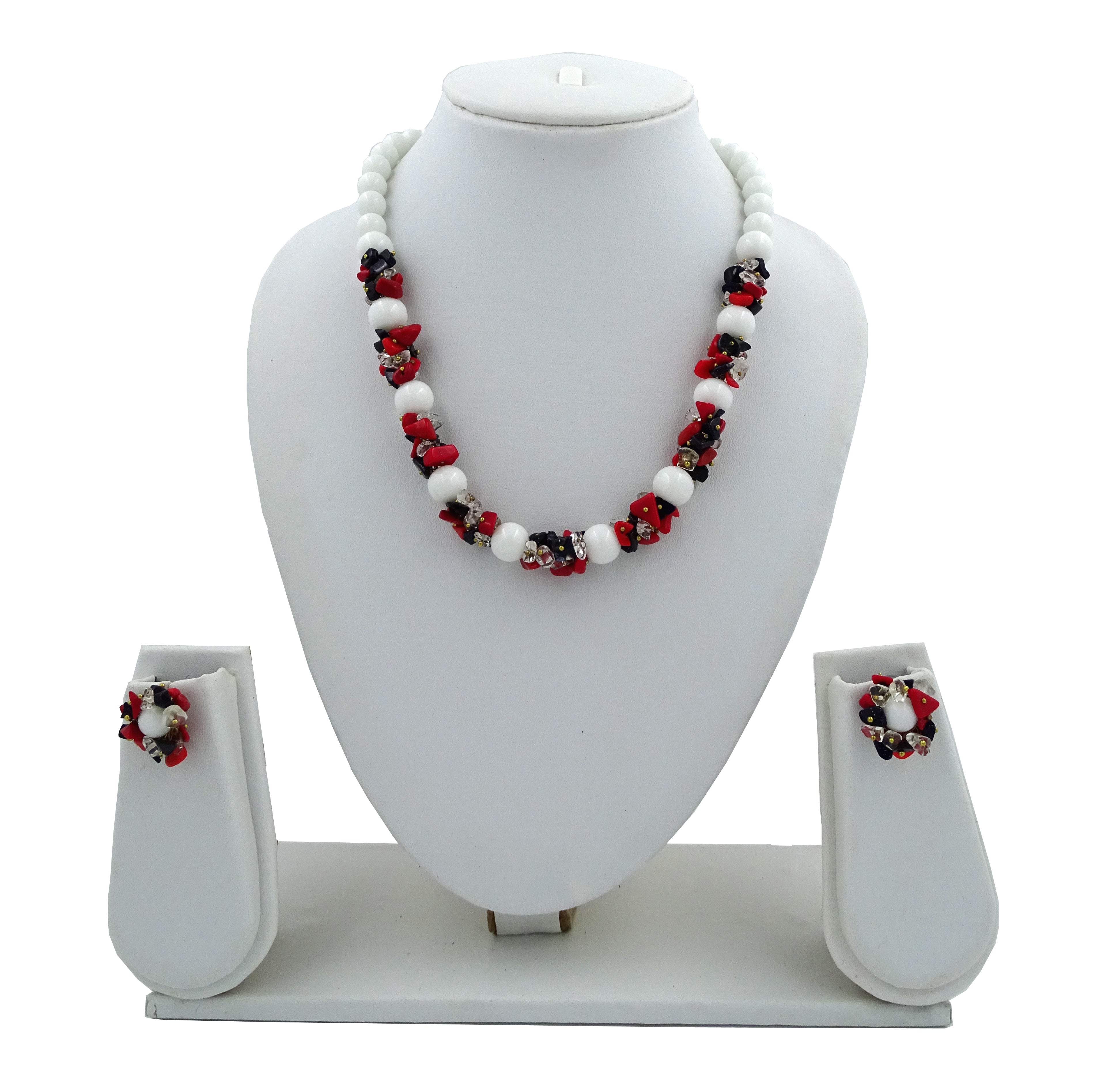 Coral Beaded Necklace – 22 Pcs by Man of the World